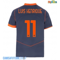 Camisa de time de futebol Inter Milan Luis Henrique #11 Replicas 3º Equipamento 2025-26 Manga Curta